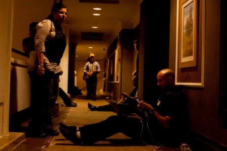 Journalists Kept in Hotel as Battle Rages Outside
